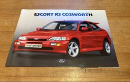 Ford Escort RS Cosworth Prospekt, 1992! Sammlerstück!