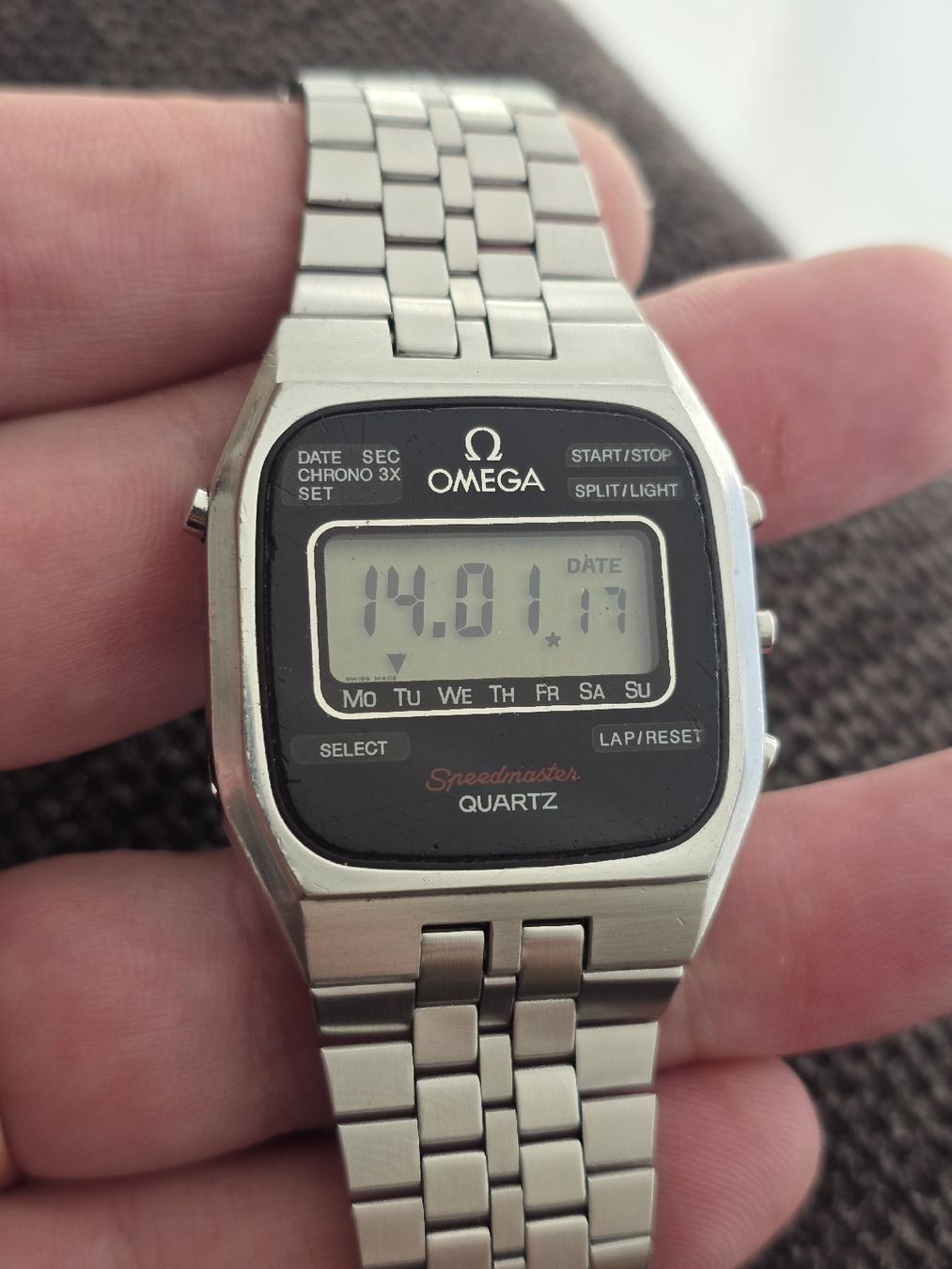 Omega Montres: Omega Speedmaster LCD – D'occasion à Thalwil par malexx