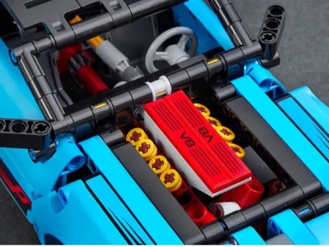 Lego Spielzeuge: LEGO Technic Autotransporter mit Auto mit V8 Motor 42098 – Neu und originalverpackt aus Abtwil AG von kidimagic1 8