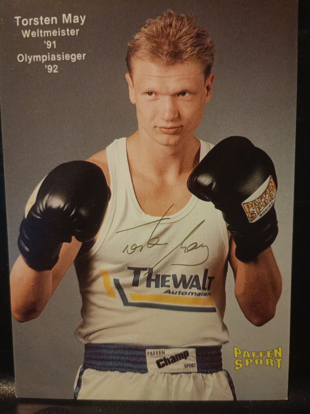 Autographes: Thorsten May - Olympiasieger – D'occasion à Menziken par Artographs