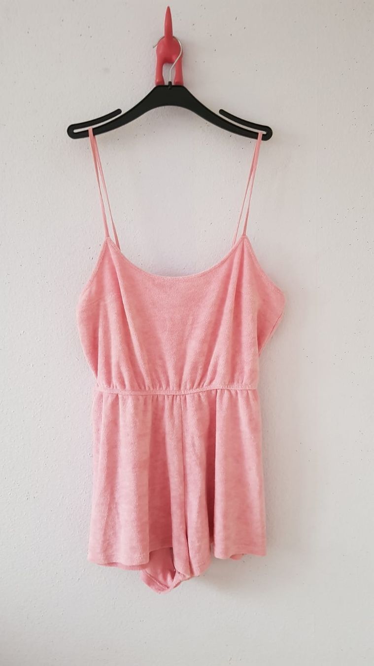 H&M Jumpsuits: Combinaison d'été rose H&M Divided, taille M – Neu (gemäss Beschreibung) aus Versoix von aline_b