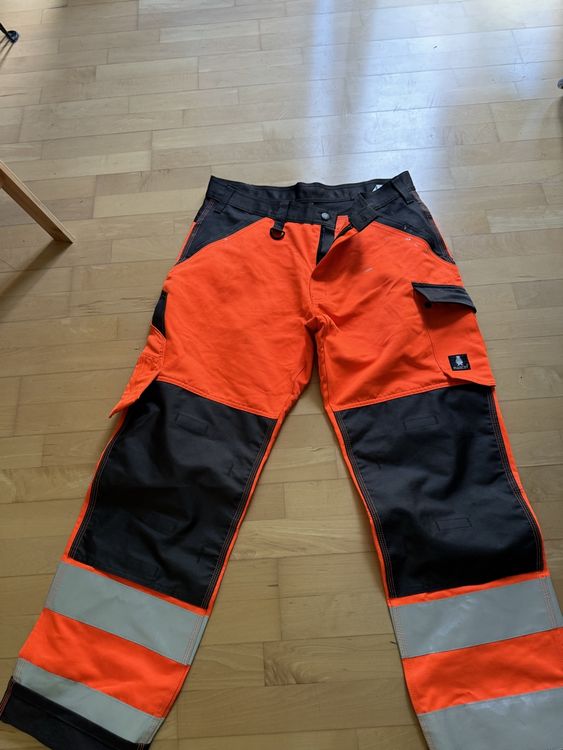 Softshell Arbeitshose Warnschutzhose Sicherheitshose Reflektionsstreifen S-XXXL