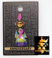 Hard Rock Pin 30th Anniversary Flamingo Guitar Miami USA