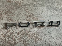 Ford Buchstaben / Chrom Schriftzug / Oldtimer 70/80ziger