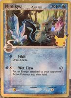 Mimikyu δ Delta Species 🇺🇸 - SWSH-136 - SWSH Black Star Pr