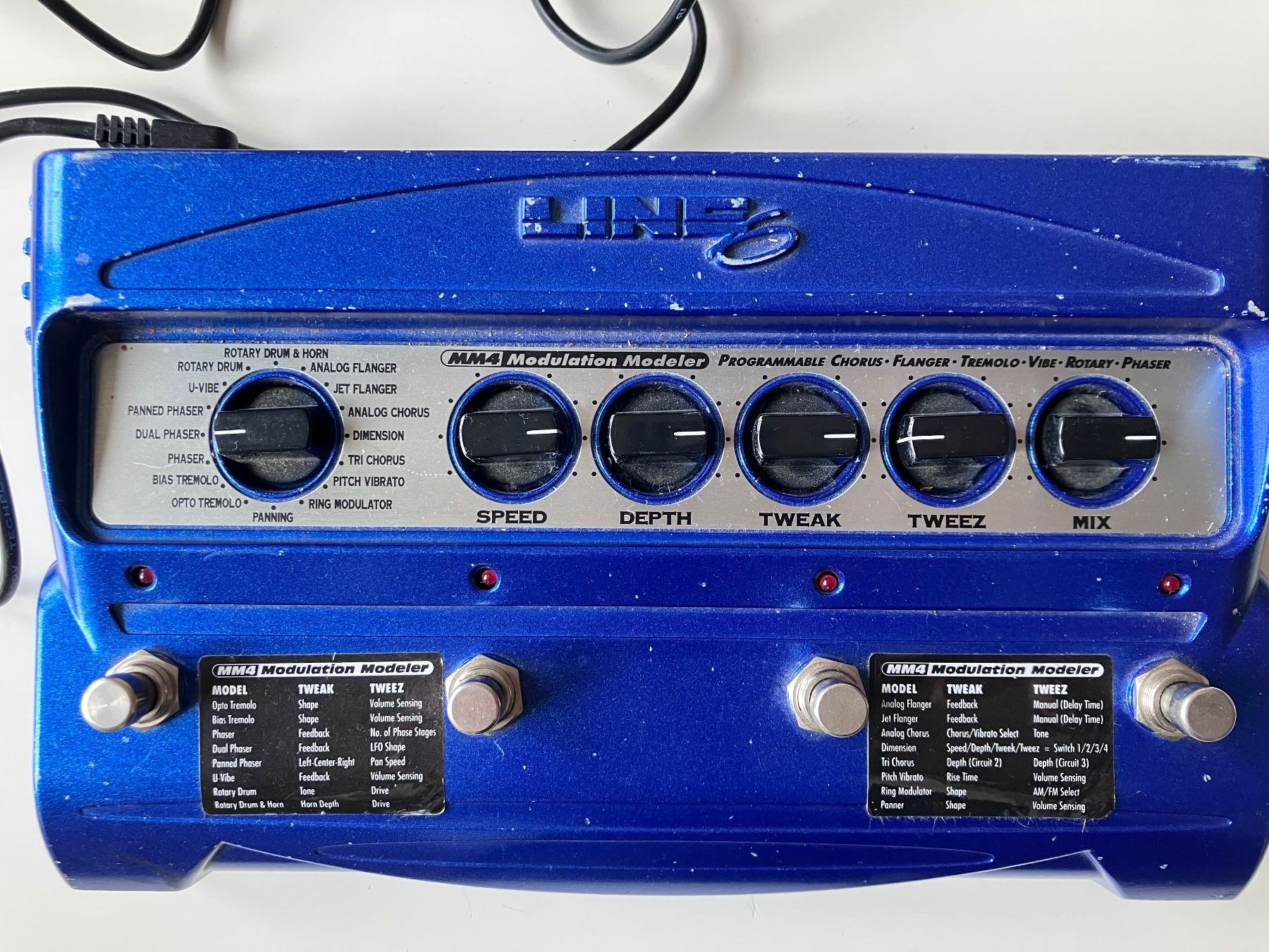 Strumenti musicali: Line 6 MM4 Modulation Modeler – Usato da Luzern venduto da Madvibe 1