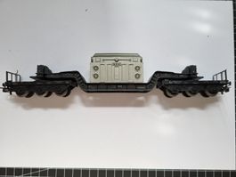 Märklin 4617 AEG Trafo Tiefladewagen H0 AC #153
