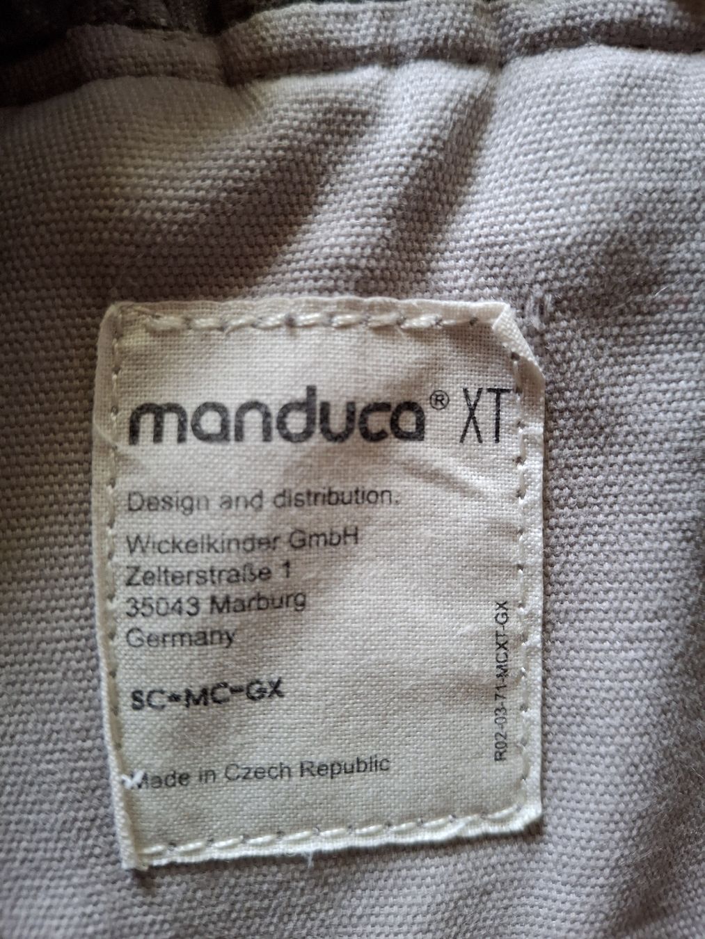 Manduca Bauch- & Rückentragen: Manduca XT Babytrage – Gebraucht aus Mamishaus von Salima 8