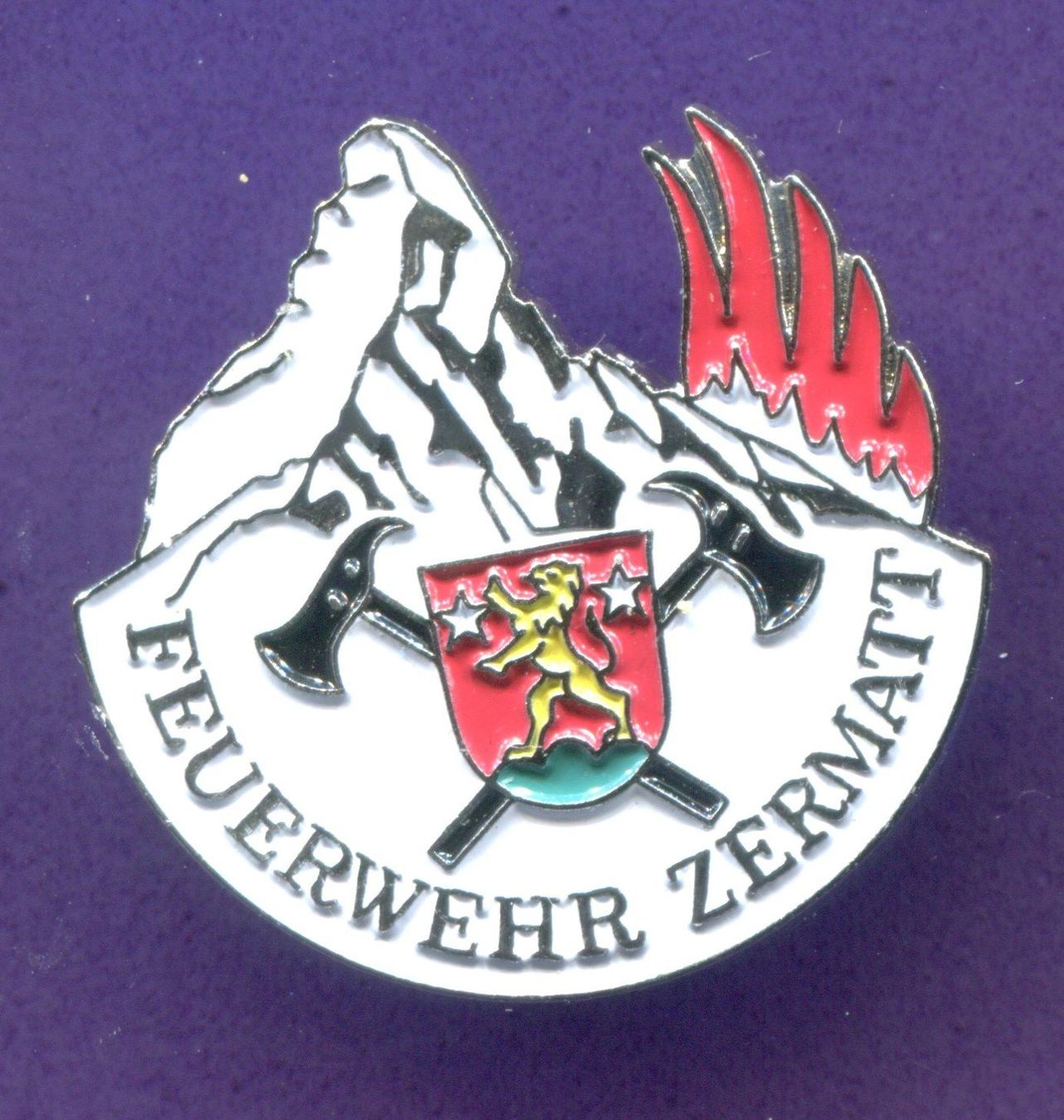 Placchette & Badge: Feuerwehr  ZERMATT – Usato da Winterthur venduto da Sammleroase