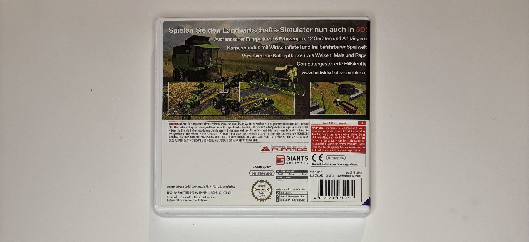 Giochi: 3DS - Landwirtschafts Simulator 14 – Usato da Allschwil venduto da Bullach 2