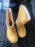 Kinder gelbe Regenstiefel 20 wie neu
