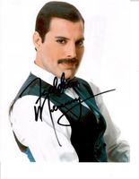 Freddy MERCURY / ORIGINALE TOP AUTOGRAMM