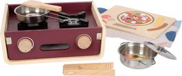 Cuisine pour Camping avec accessoires( Jouet en bois ) NEUF