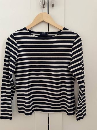 Saint James Matelot Langarmshirt Breton gestreift Gr M