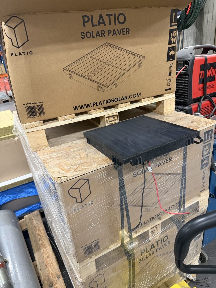 Rivestimenti per pavimenti: 13.5 m2 Platio Solar Paver Pflastersteine – Nuovo e nell'imballaggio originale da Basel venduto da alpha_gruppe 1
