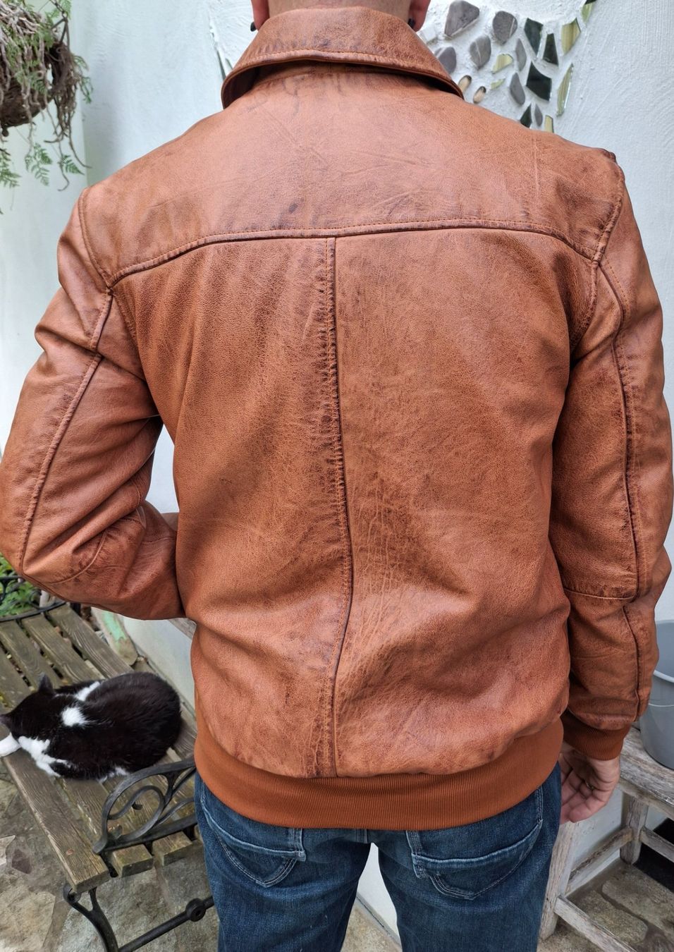 Giacche: Lederjacke braun Herren Grösse M – Nuovo (secondo la descrizione) da Magden venduto da Bautzer 2
