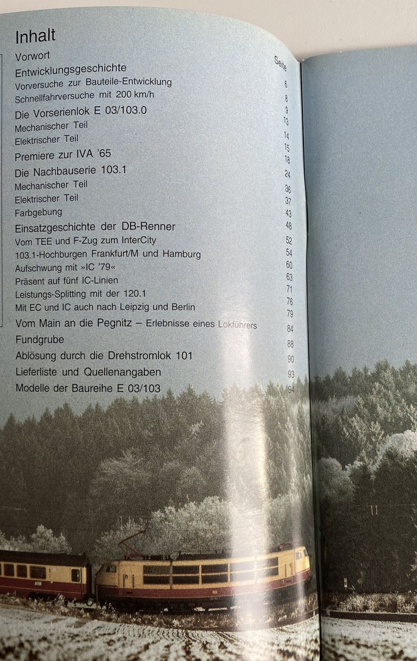 Riviste & Magazine: Eisenbahn Journal Spezial 3/95 - Die E03 - E03 – Usato da Hünenberg venduto da Ecila 1