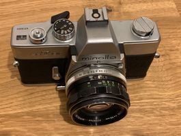 Minolta SR-T 101b + Objektiv 55mm 1.7