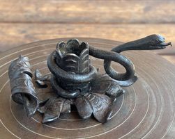 antiker geschmiedeter Kerzenhalter, Kerzenständer