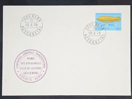 CL08 Enveloppe + Timbre Suisse 1975
