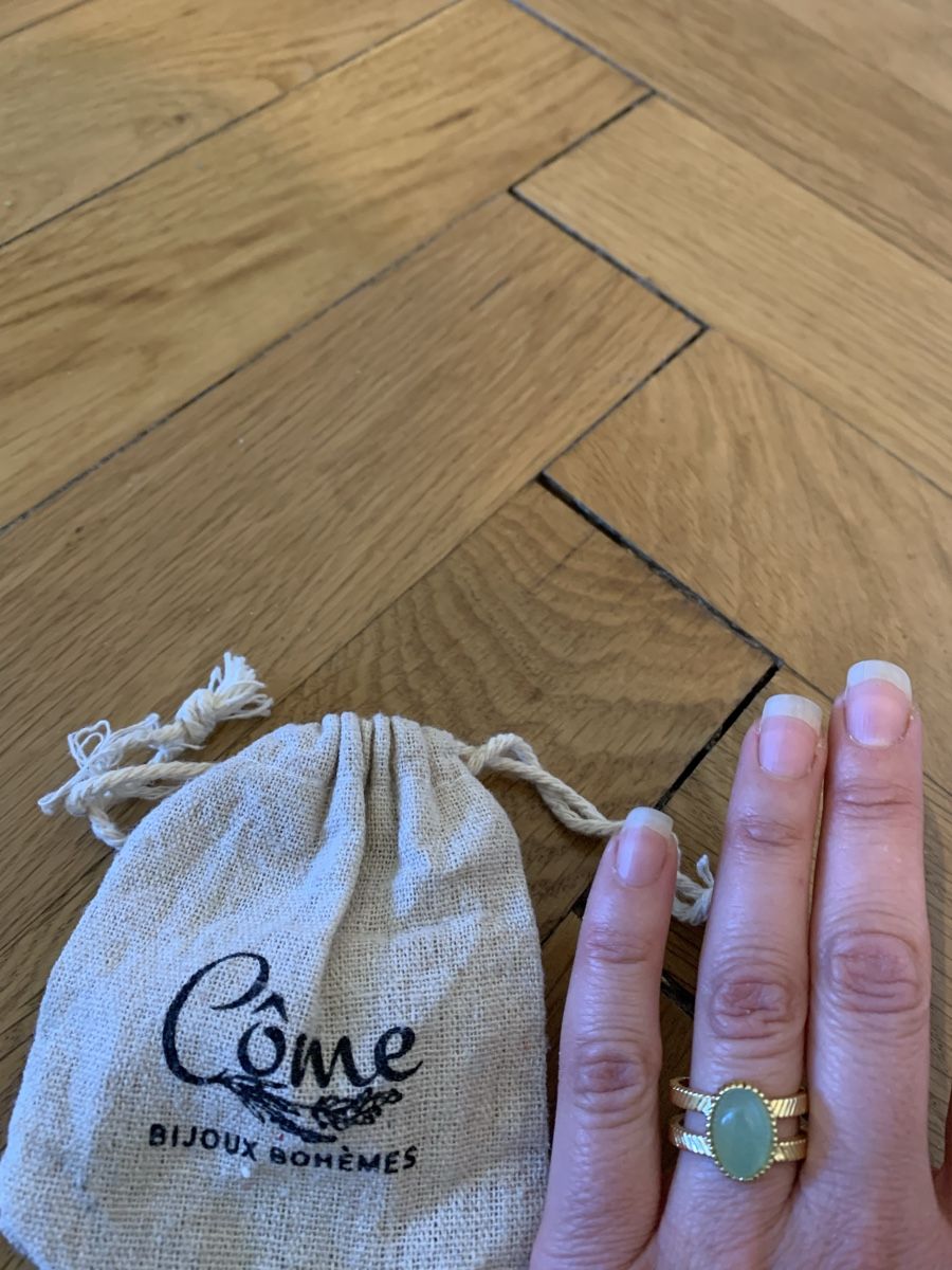 Anelli: Bague dorée et pierre verte come – Nuovo (secondo la descrizione) da Genève venduto da rez_c6c6