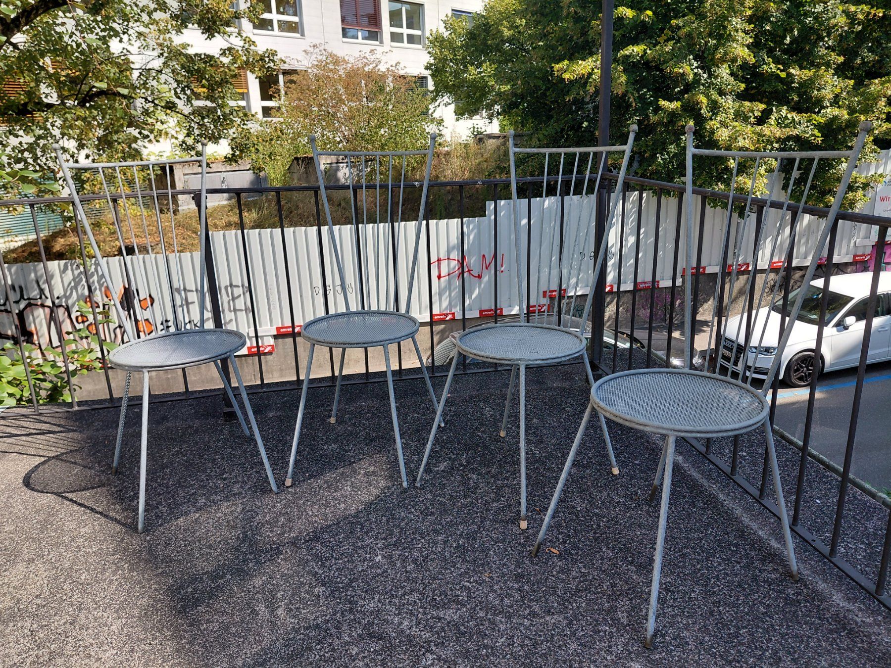Sedie: Gartenstühle (4 Stück) – Usato da Zürich venduto da benski34 2
