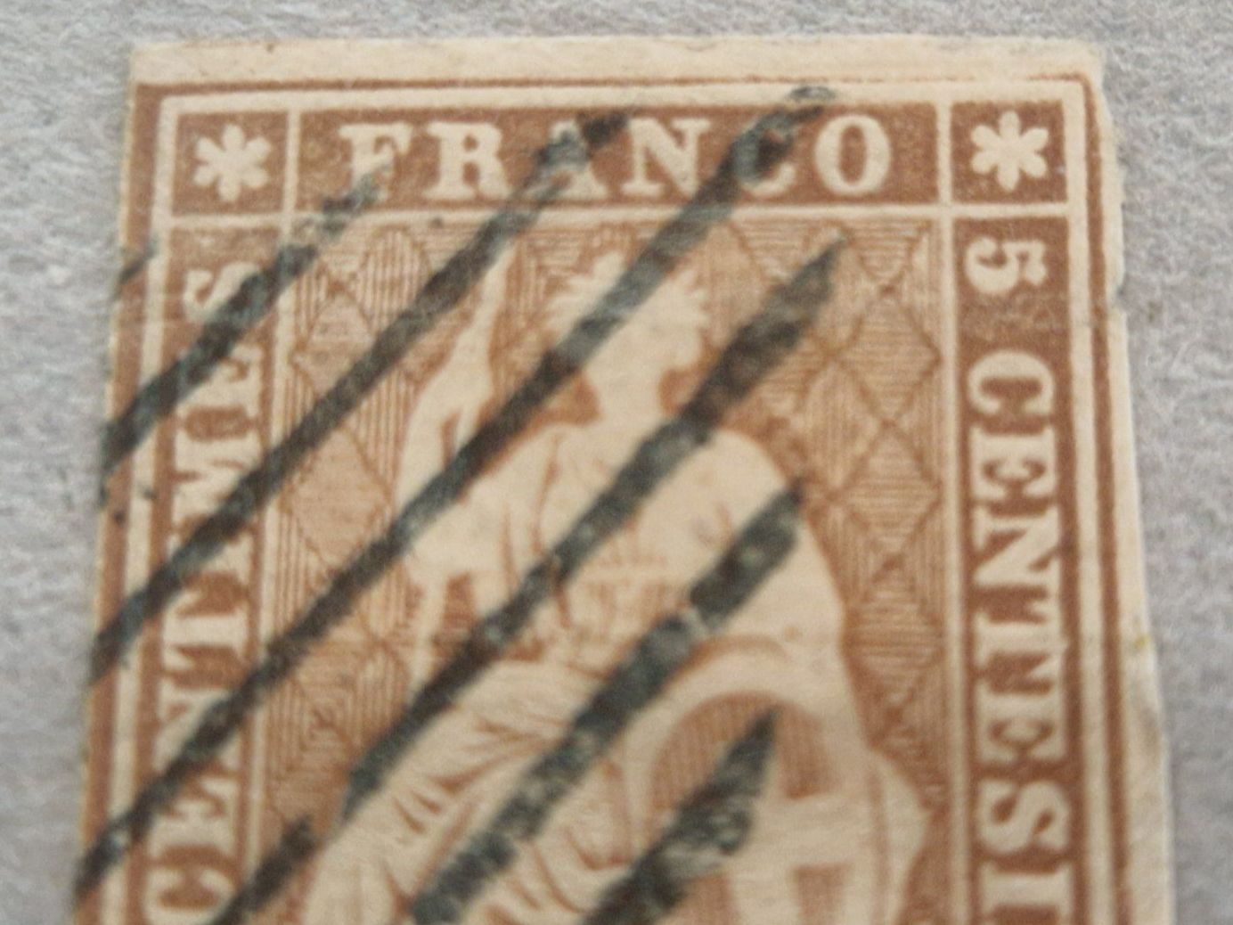 Alle Briefmarken: Strubel 22C, signiert, ab 1.- – Gebraucht aus Burgdorf von Glossy01 1