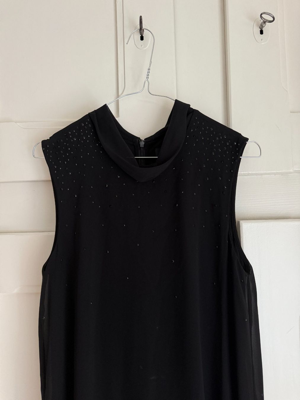 Tute: WALLIS - Chiffon Layering Jumpsuit schwarz 38 – Usato da Zürich venduto da Diazaio 1