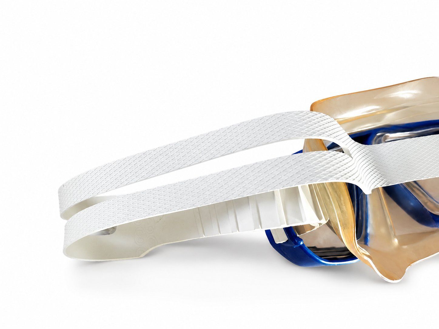 Flossen, Masken & Schnorchel: Taucherbrille Blau Verstellbar – Gebraucht aus Fully von VaneaSelection 6