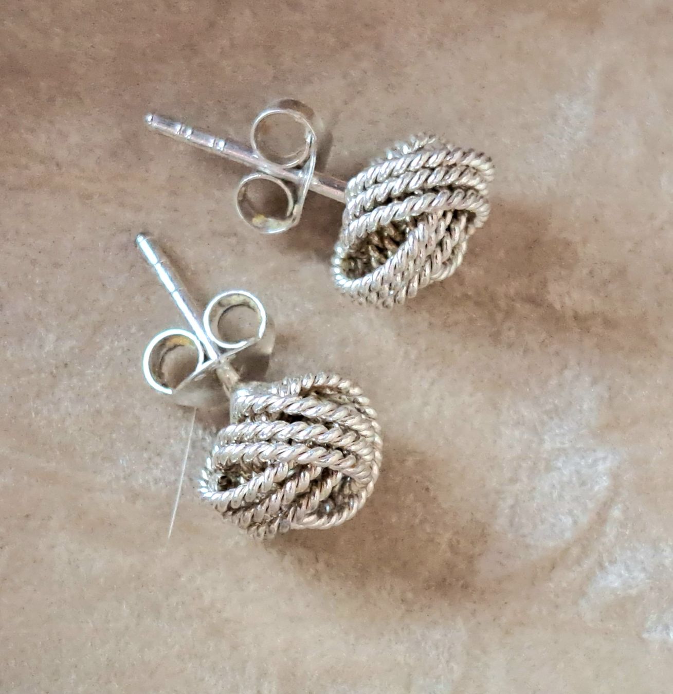 Orecchini pendenti & Orecchini a lobo: Argent 925 clous d´oreilles "SIX" vintage – Usato da Hauterive NE venduto da ali_vintage