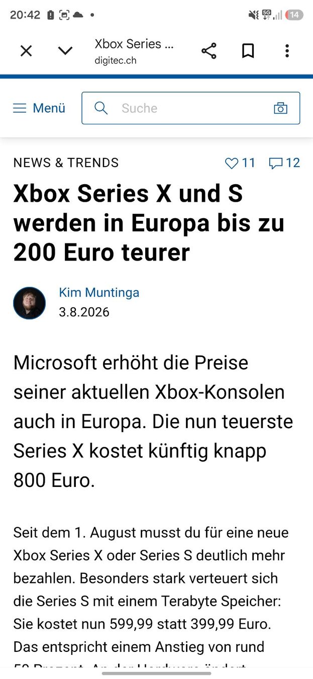 Microsoft Consoles: XBOX SERIES X + 2 TB Speicher ,17 Games + 4 Controller ! – D'occasion à Schmerikon par jango88 9