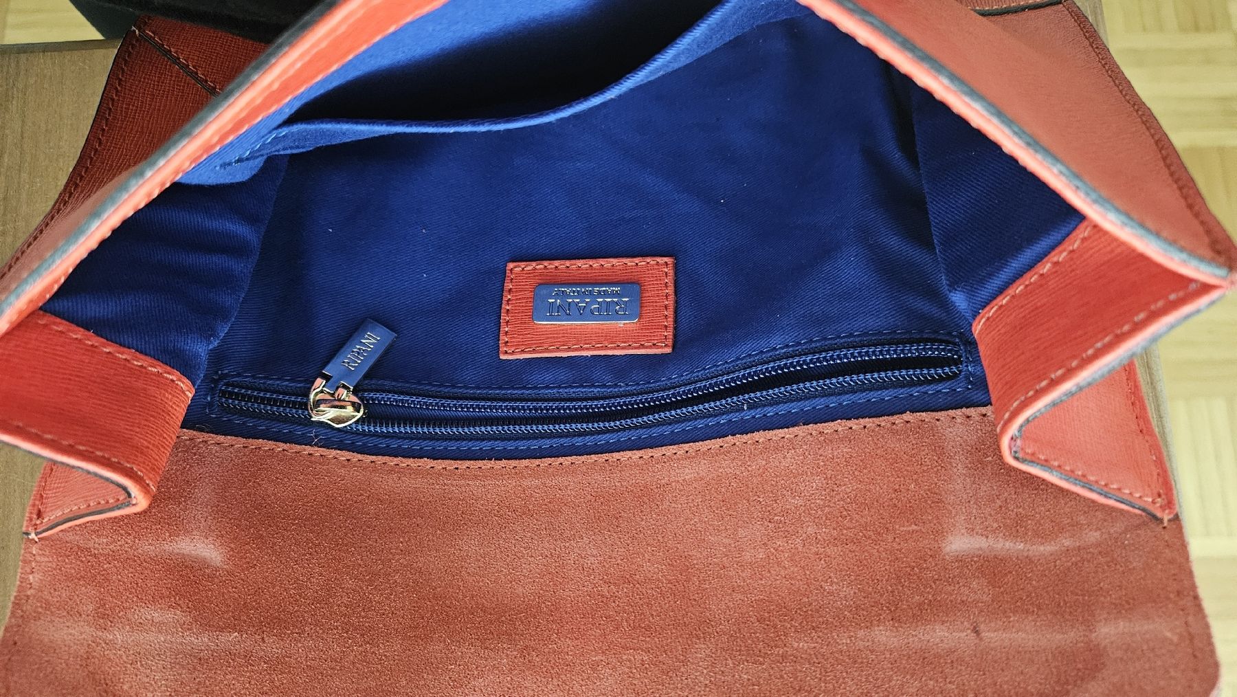 Taschen für Damen: RIPANI Leder-Tasche Rot – NEU  – Neu (gemäss Beschreibung) aus Luzern von Chusger 5