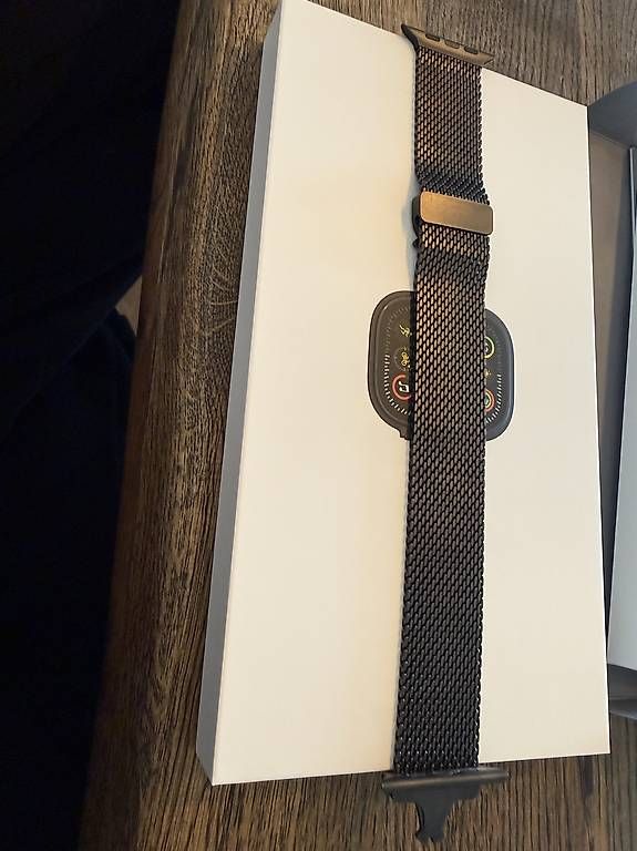 Smartwatch: Apple Watch Ultra 2 49mm Black Titan 100% Akku – Usato da Aadorf venduto da Apoly 2