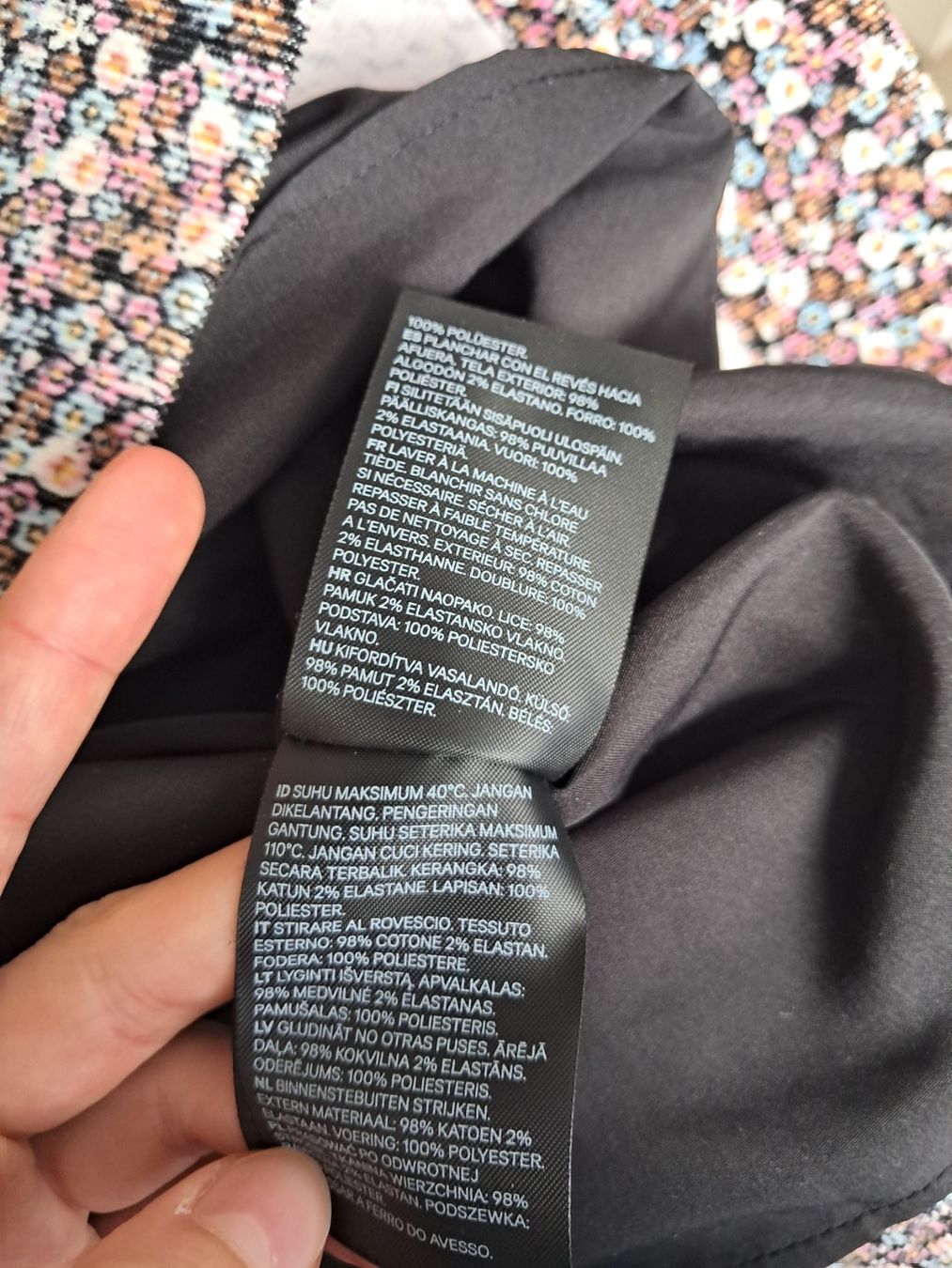 H&M Vestiti: Mini-Kleid mit Blumenmuster von H&M, XS – Usato da Basel venduto da liz_nqr9 5