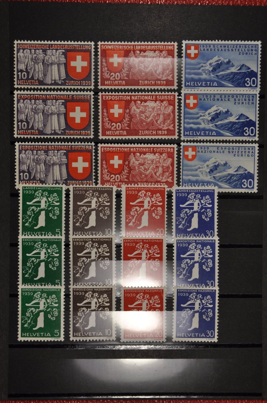 Alle Briefmarken: 1939 219-239 postfrisch ohne Falz – Neu (gemäss Beschreibung) aus Wolfhalden von Zinauktion