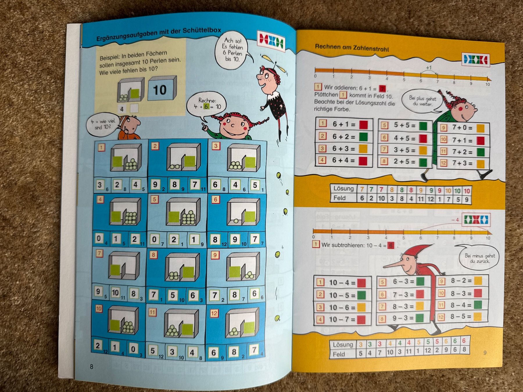 Spiele: Mini-Lük Heft Mathestation 1. Klasse – Gebraucht aus Aarau von Kilauea 4