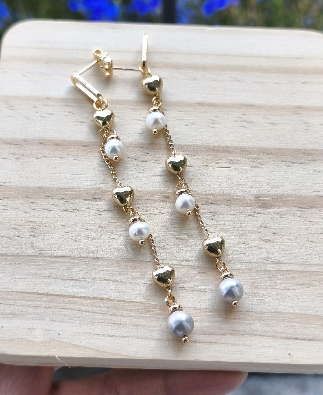 Orecchini pendenti & Orecchini a lobo: Boucles d'oreilles de perles faits main  – Nuovo (secondo la descrizione) da Ursy venduto da tan_8qdl 2