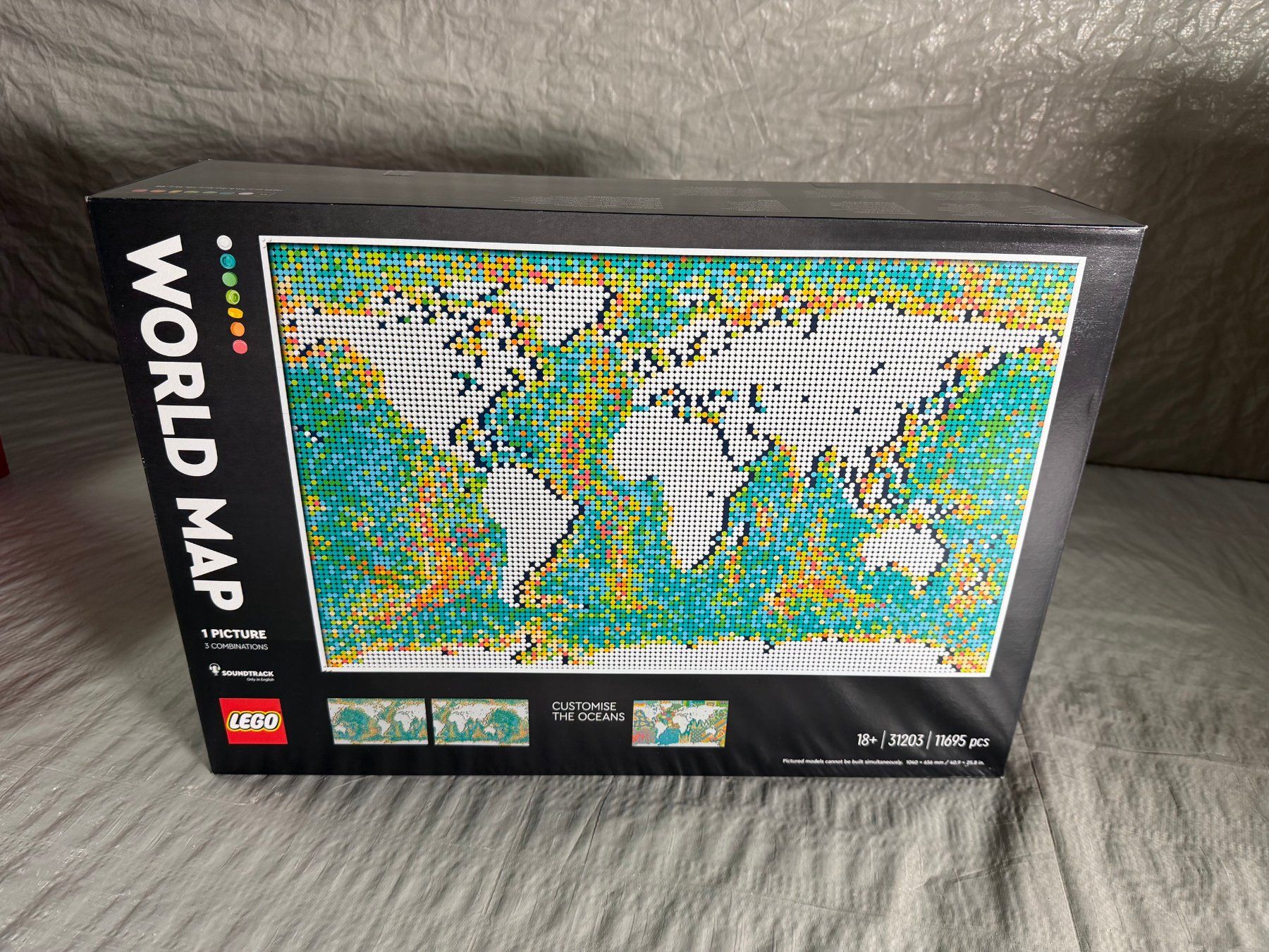 Lego Baukästen: LEGO-ART-31203-WORLD MAP – Neu und originalverpackt aus Frick von RC2367