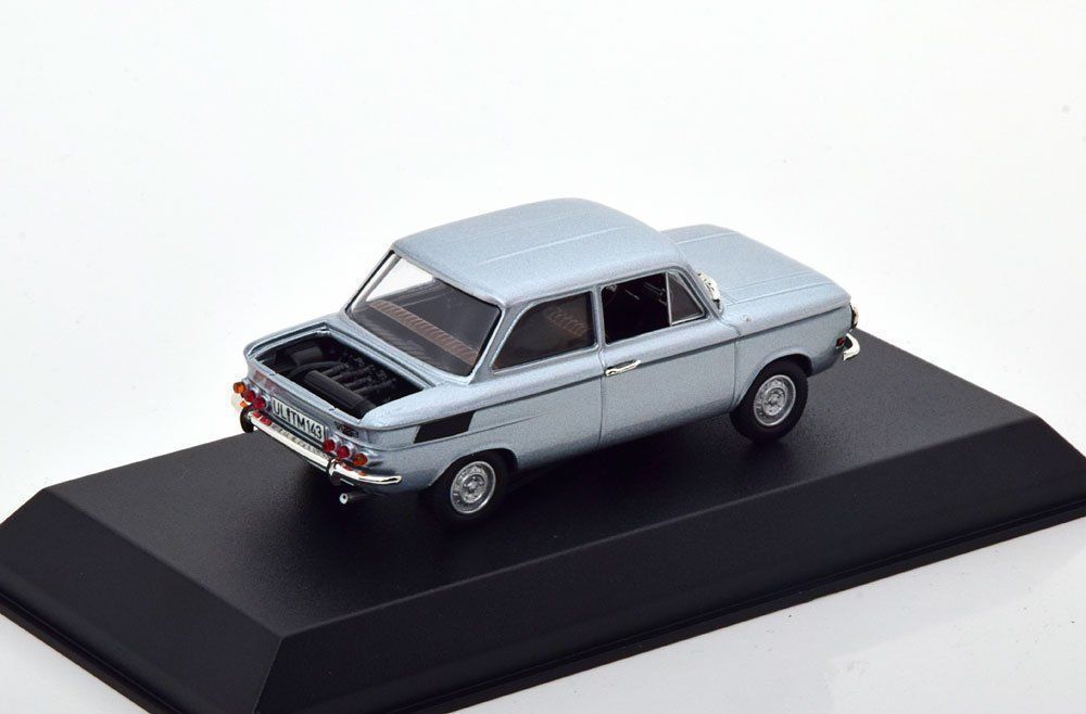 NSU Modellini d'auto: NSU TTS 1970 SILBER 1:43 NOREV – Nuovo e nell'imballaggio originale da Suhr venduto da Moebelsiralfred 1