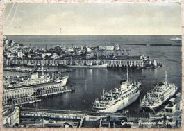 FOTO-AK GENOVA - PANORAMA DEL PORTO