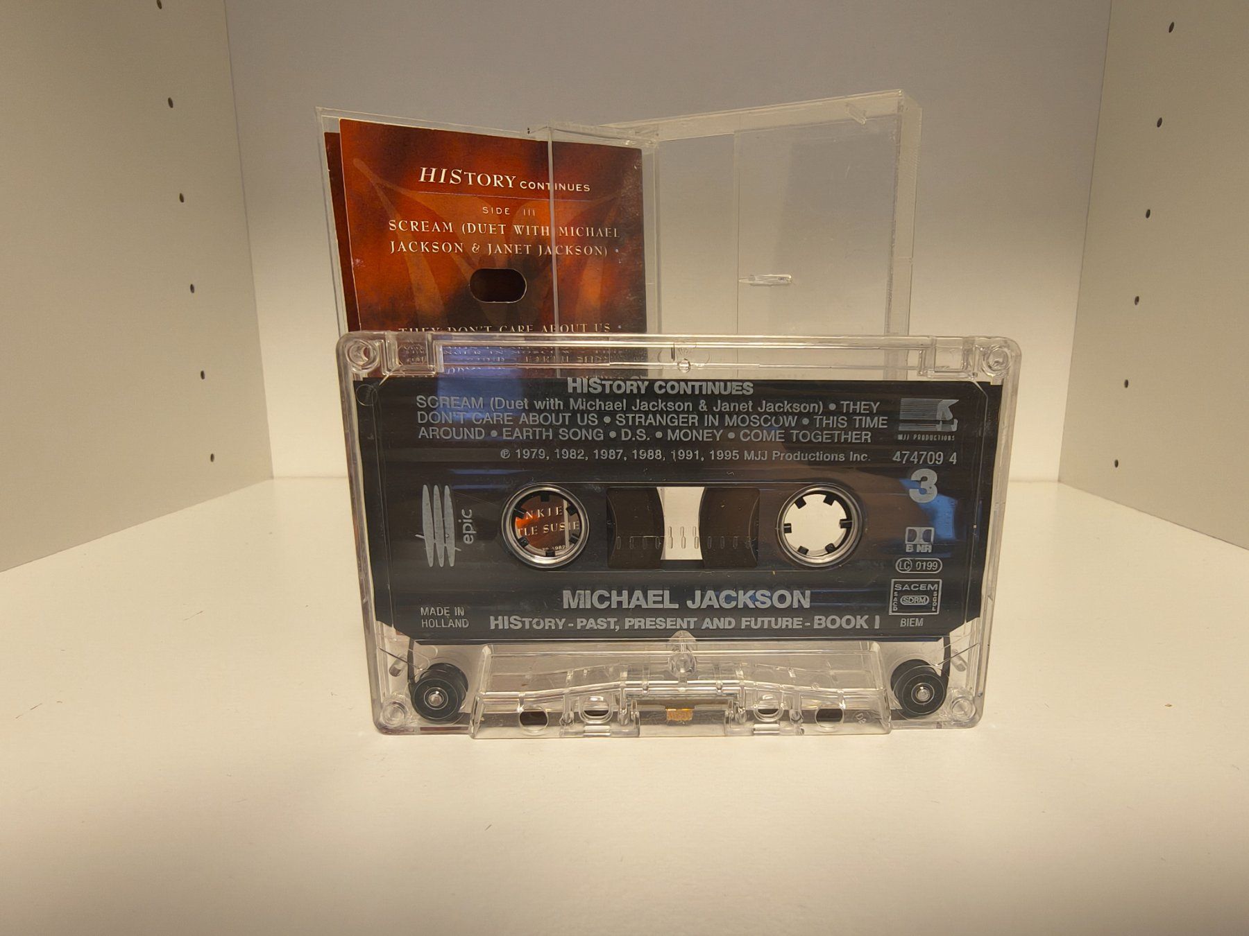 Musicassette: Michael Jackson HIStory Past Present And Future Book I – Usato da Schaffhausen venduto da thugNme 3