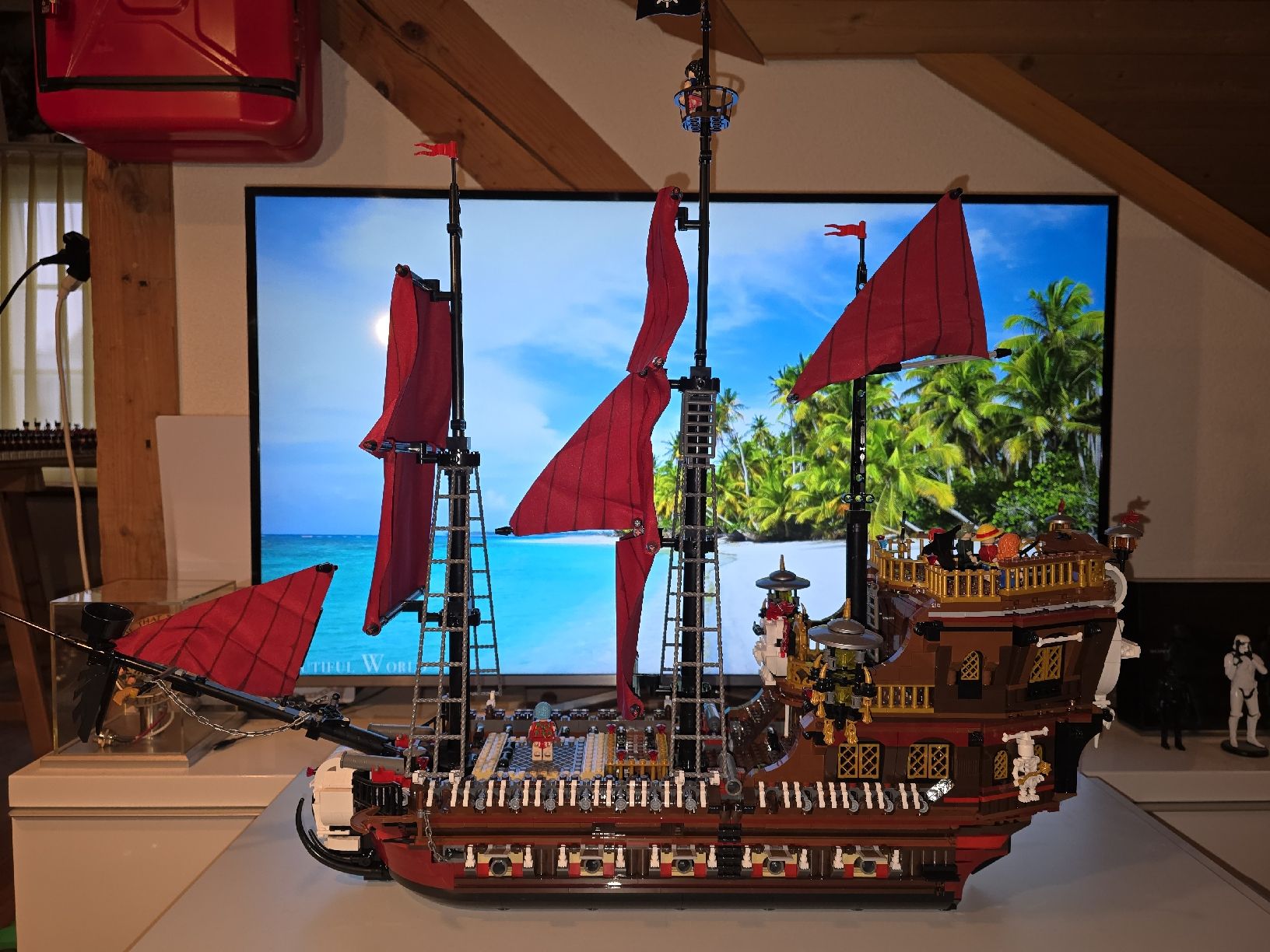 Spielzeuge: Queen Anne's Revenge Piratenschiff – Neu (gemäss Beschreibung) aus Flawil von Ride4Fun