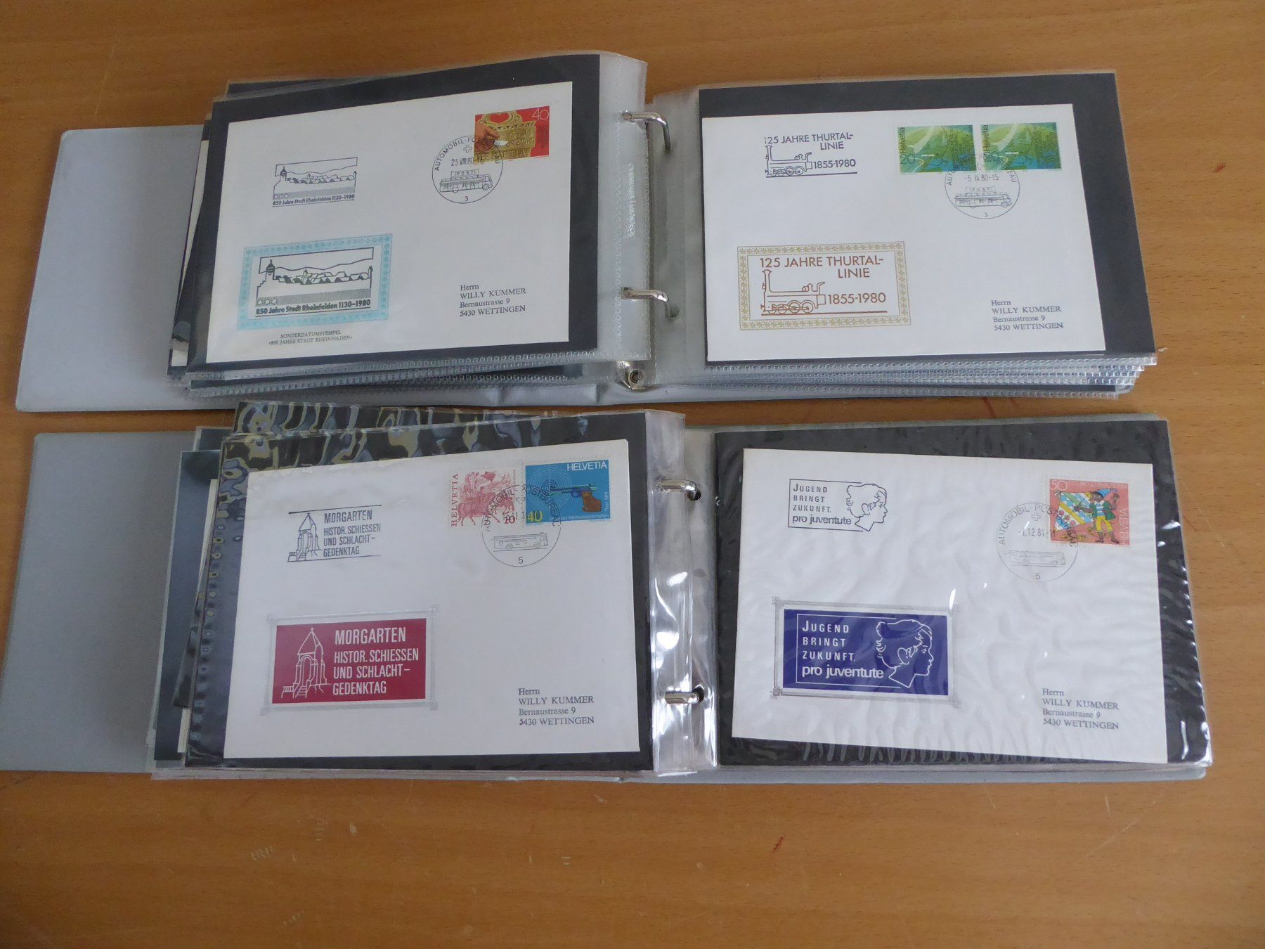 Tous les timbres: Interessanter Belege Posten Schweiz – D'occasion à Rothrist par swisstools 4