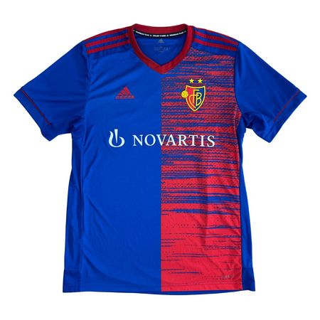 2020-2022 FC Bâle - Maillot domicile signé