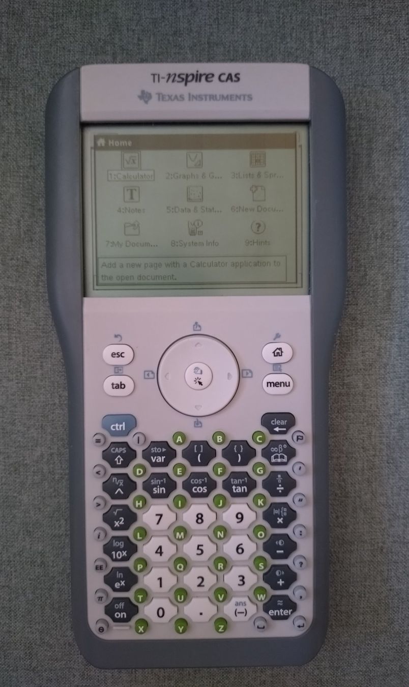 Texas Instruments Calcolatrici tascabili: TI-Nspire CAS Taschenrechner, Texas Instruments – Usato da Uzwil venduto da amvenzi 2