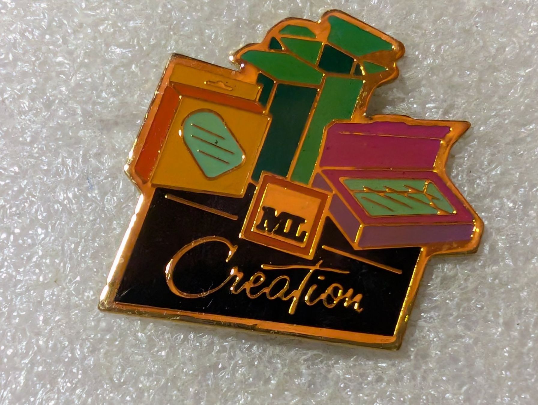 Placchette & Badge: Ansteckpin 68: ML Creation – Usato da Oppligen venduto da Pin-Fall-Shop
