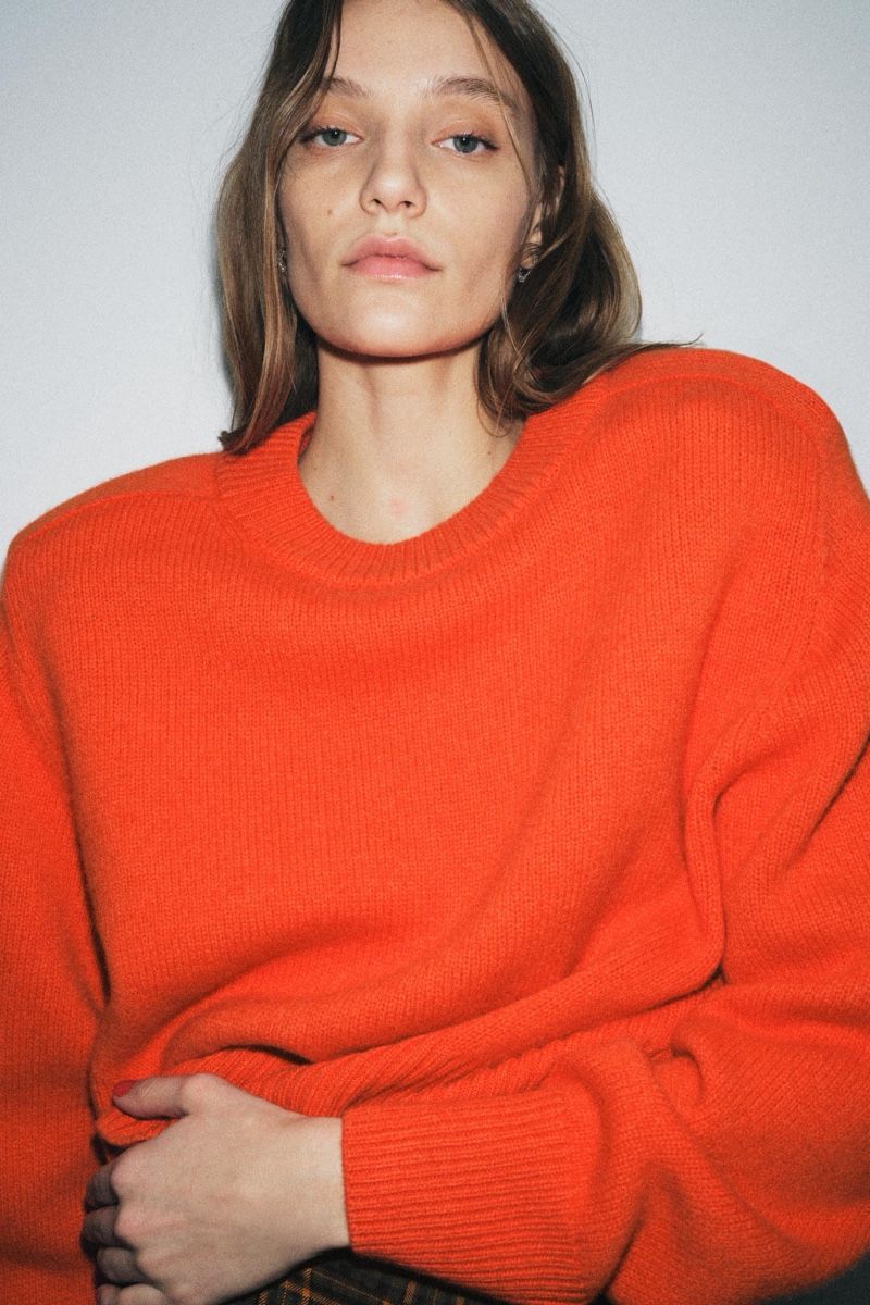 Zara Pullover & Sweatshirts: Zara wool jumper size M shoulder pad – Gebraucht aus Glattpark(Opfikon) von der_dh8z