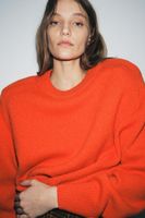 Zara wool jumper size M shoulder pad