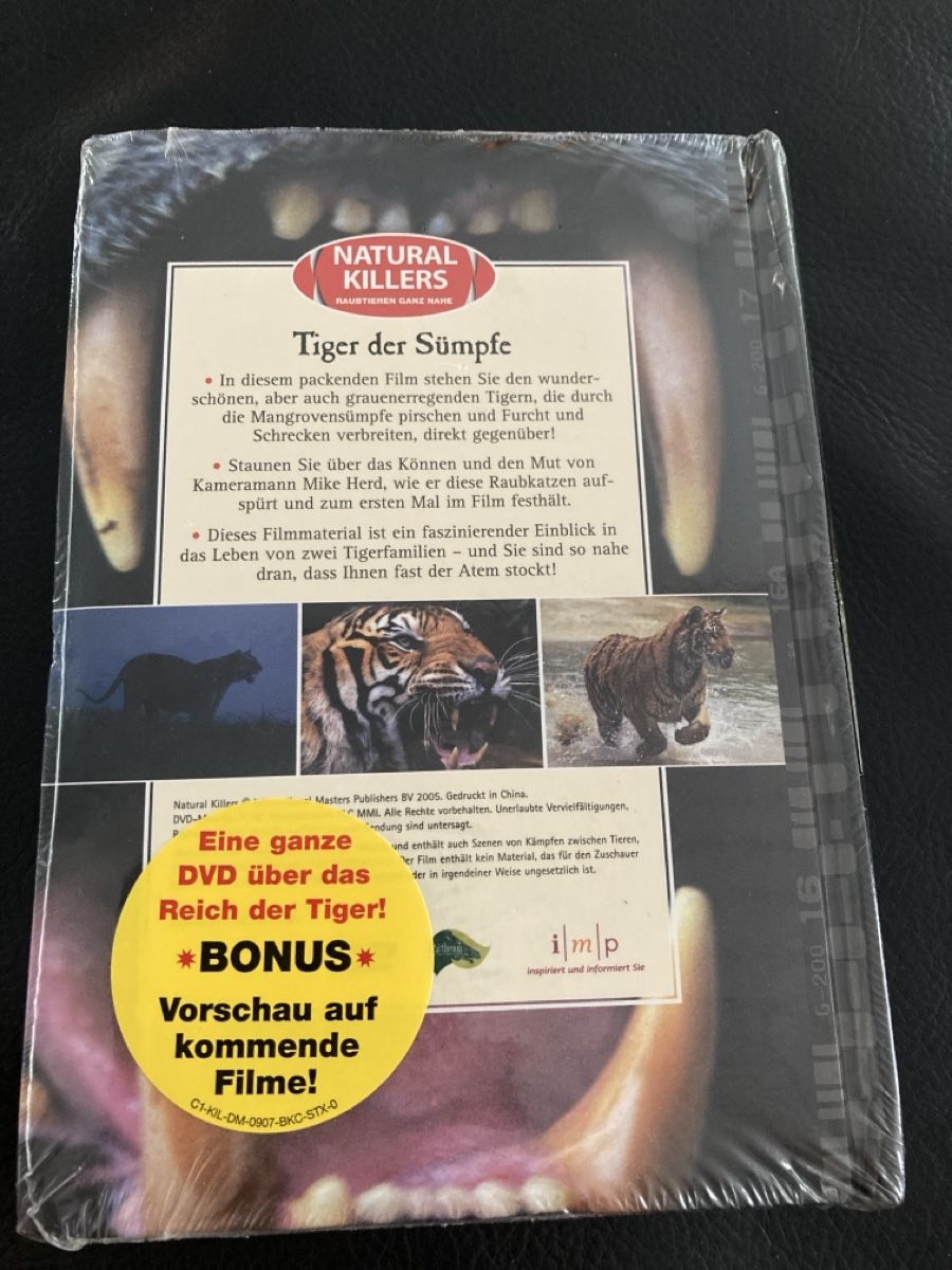 Tutti i DVDs: Tiger der Sümpfe DVD neu und originalverpackt – Nuovo e nell'imballaggio originale da Pfäffikon ZH venduto da 8perleamsee10 1