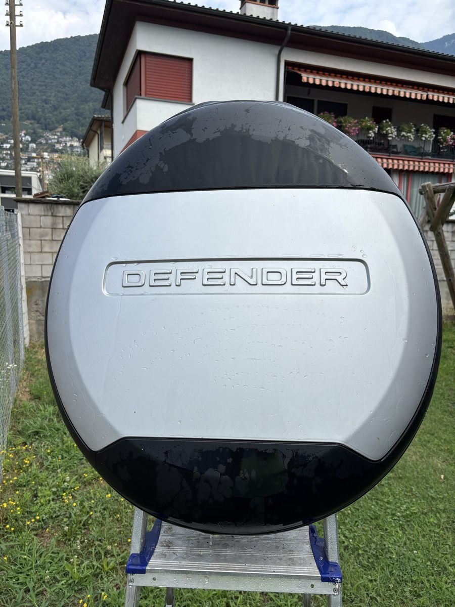 Land Rover Accessori per altri veicoli: Vendo Copriruota Defender – Usato da Sils/Segl Maria venduto da jes_6f55